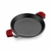 Pan BRA A411636 Ø 36 cm Rood Aluminium (1 Stuks)