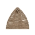 Bengaleiro de parede Home ESPRIT Natural Juta Metal 12 x 4 x 26 cm