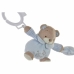 Peluche DKD Home Decor Bianco Blu cielo Rosa chiaro Metallo Per bambini Orso 30 x 40 cm 68 x 6 x 9 cm (3 Pezzi)