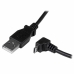 USB Kabel til mikro-USB Startech USBAUB2MD Svart