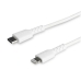 Kabel USB naar Lightning Startech RUSBCLTMM1MW Wit 1 m