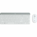 Miš i tipkovnica Logitech MK470 Qwerty Španjolska Bijela