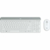 Mouse und Tastatur Logitech MK470 Qwerty Spanisch Weiß
