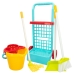 Reinigungswagen mit Zubehör Colorbaby My Home 30,5 x 55,5 x 19,5 cm (4 Stück)