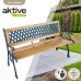 Bank Aktive Hout 125 x 73 x 52 cm