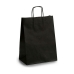 Papirnata vreča 24 x 12 x 40 cm Črna (25 kosov)