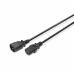 Cablu de Alimentare Digitus AK-440201-018-S Negru 1,8 m