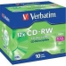 CD-RW Verbatim    10 kusů 700 MB 12x