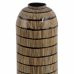 Vase Sort Beige Bambus 23 x 23 x 50 cm