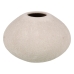 Vase Cream Ceramic Sand 24 x 24 x 17 cm