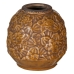 Vaso Castanho Cerâmica 16,5 x 16,5 x 16 cm