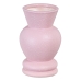 Vaso Cor de Rosa Cerâmica 11 x 11 x 17 cm