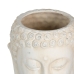 Plantador Creme Terracota Buda Oriental 17,1 x 16,6 x 20 cm