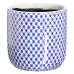 Conjunto de vasos Azul Terracota 19 x 19 x 17 cm Redondo (2 Unidades)