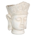 Planter Krem Terrakotta Buddha Orientalsk 18,4 x 18,4 x 25,6 cm