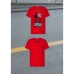 Ανδρική Μπλούζα με Κοντό Μανίκι RADIKAL YOU NEVER RUN ALONE Κόκκινο XL