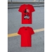 Camisola de Manga Curta Homem RADIKAL YOU NEVER RUN ALONE Vermelho XL