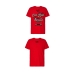 Heren-T-Shirt met Korte Mouwen RADIKAL OUT RUN Rood L