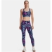 Legginsy Sportowe Damskie Under Armour HeatGear Niebieski