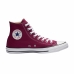 Igapäevajalatsid, naiste Converse Chuck Taylor All Star Seasonal Tumepunane