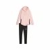 Treningsdrakt for kvinner Puma Metallic Track Svart Rosa