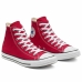 Igapäevajalatsid, naiste Converse Chuck Taylor All Star High Top Punane