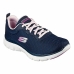 Pantofi sport pentru femei Skechers Flex Appeal 4.0 Bleumarin