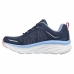 Sapatilhas de Desporto Mulher Skechers D'Lux Walker Cool Azul Marinho