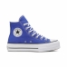 Buty sportowe Casual Damskie Converse Chuck Taylor All Star Lift Hi Granatowy