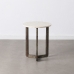 Postranní stolek Kaštanová Béžový Perleť Dřevo MDF 45 x 45 x 55 cm