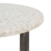 Postranní stolek Kaštanová Béžový Perleť Dřevo MDF 45 x 45 x 55 cm