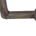 Beistelltisch Braun Beige Perlmutt Holz MDF 45 x 45 x 55 cm