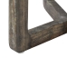 Stolik Brązowy Beżowy Masa perłowa Drewno MDF 45 x 45 x 55 cm
