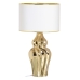 Bureaulamp Wit Gouden Keramisch 60 W 220-240 V 32 x 32 x 45 cm