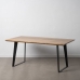 Dining Table Black Natural Iron Mango wood 170 x 90 x 76 cm