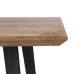 Mesa de Comedor Negro Natural Hierro Madera de mango 170 x 90 x 76 cm