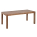 Blagavaonski stol LENNOX Prirodno Željezo Drvo akacije 180 x 90 x 76 cm