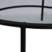 Olohuoneen pöytä Musta Harmaa Kristalli Rauta 90 x 90 x 45,5 cm