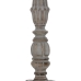 Kerzenleuchter Weiß natürlich Eisen Mango-Holz 18 x 18 x 53,3 cm