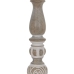 Candelabro Blanco Natural Hierro Madera de mango 14 x 14 x 45,72 cm