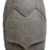 Decorative Figure Grey Mask 19 x 12 x 62 cm