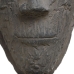 Dekorativ figur Grå Maske 19 x 12 x 62 cm
