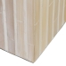 Bougeoir Beige Bambou Bois MDF 10,5 x 10,5 x 16 cm