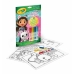 Desene pentru colorat Gabby's Dollhouse Carioci x 7