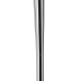 Lampă cu Picior Argintiu Geam Fier 40 W 220-240 V 28 x 28 x 158 cm