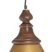 Candeeiro de teto Dourado Ferro Madeira de mangueira 40 W 220-240 V 30 x 30 x 53 cm