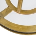 Suspension Bronze Verre Fer 40 W 240 V 67 x 67 x 35 cm