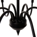 Lampadario Bianco Nero Ferro 40 W 220 V 65 x 65 x 49,5 cm