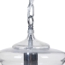 Lampadario Argentato Metallo Cristallo 40 W 220-240 V 28 x 28 x 36 cm Moderno