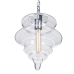 Lampadario Argentato Metallo Cristallo 40 W 220-240 V 28 x 28 x 36 cm Moderno